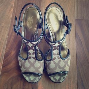Authentic Coach sandals